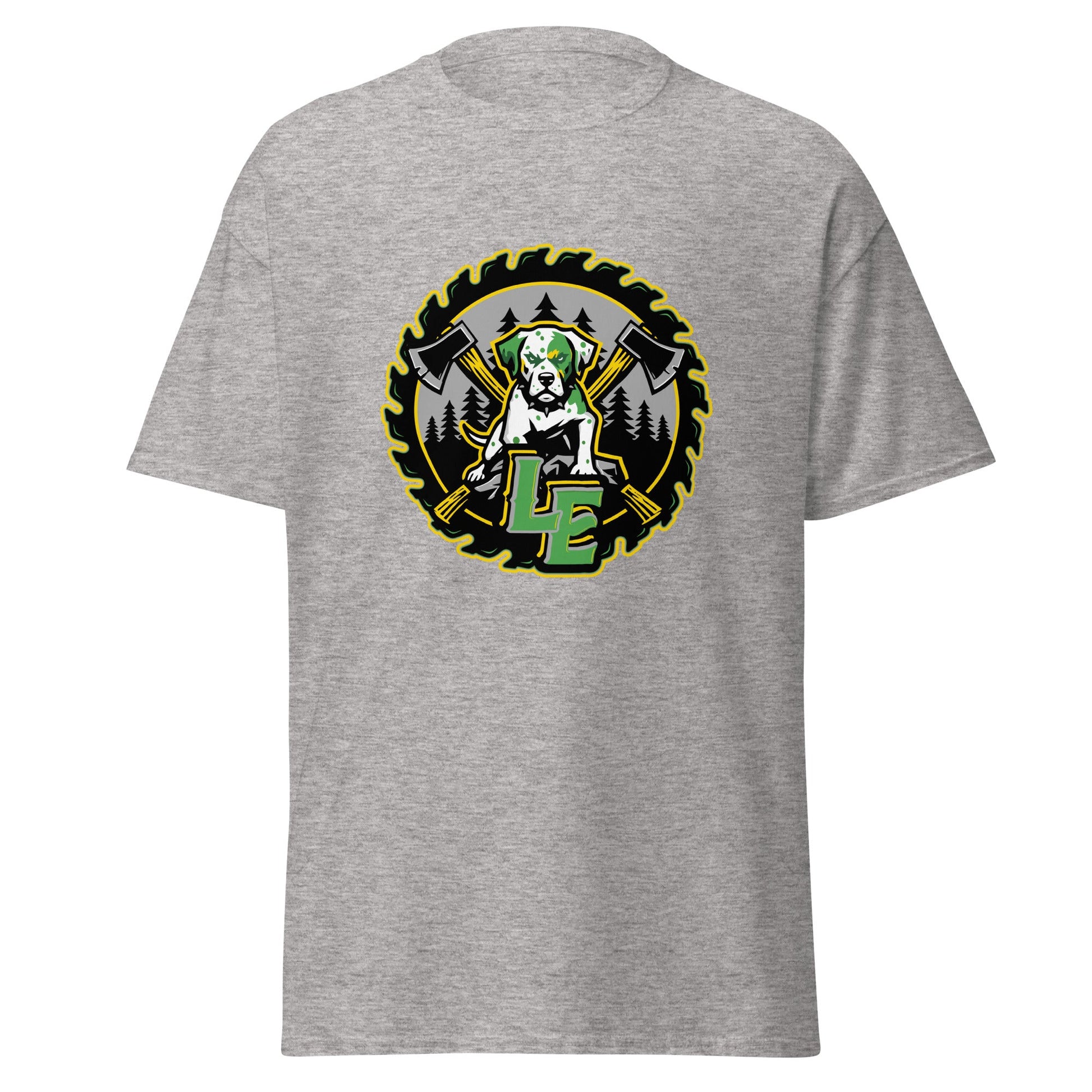 Classic | T-Shirt | Lake Erie Power Pines | Saw Logo