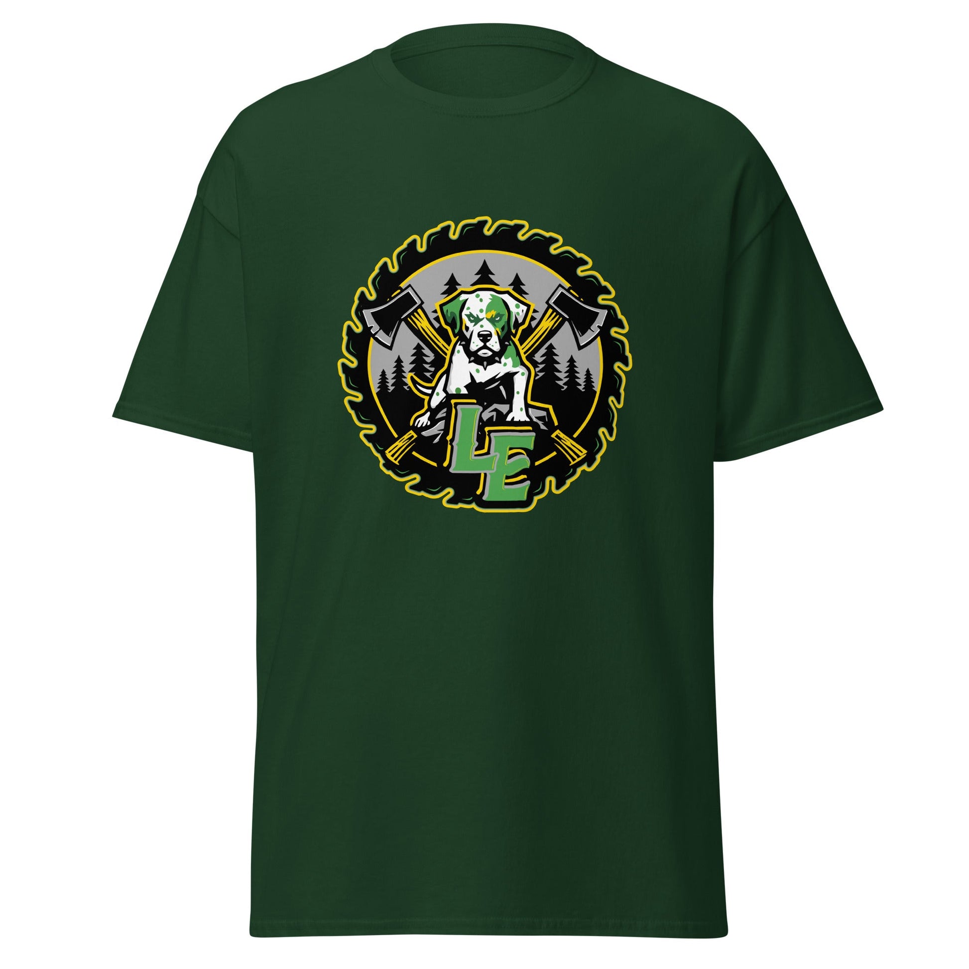 Classic | T-Shirt | Lake Erie Power Pines | Saw Logo