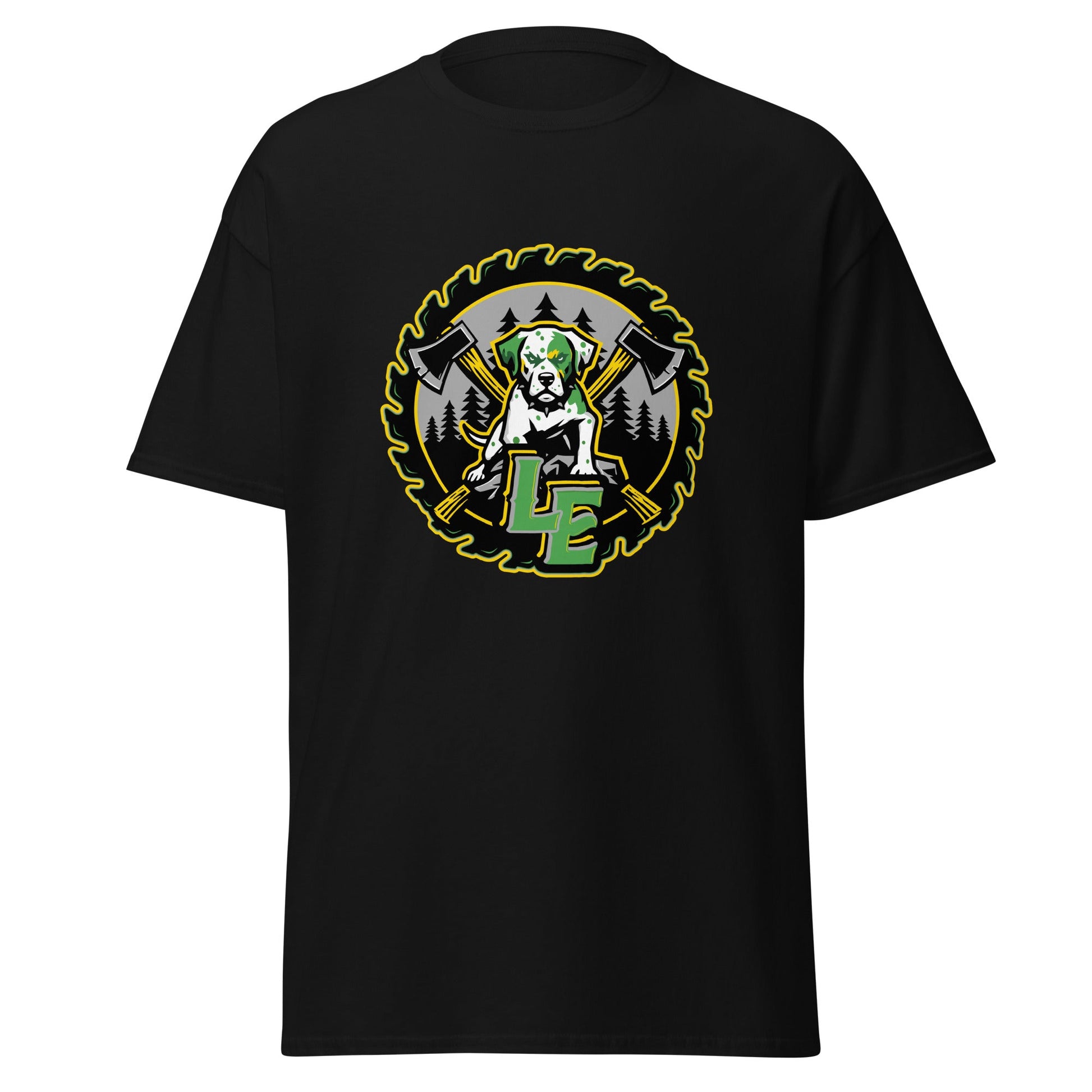 Classic | T-Shirt | Lake Erie Power Pines | Saw Logo
