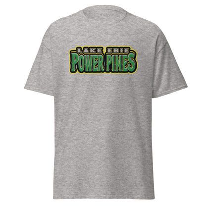 Classic | T-Shirt | Lake Erie Power Pines | Script Logo