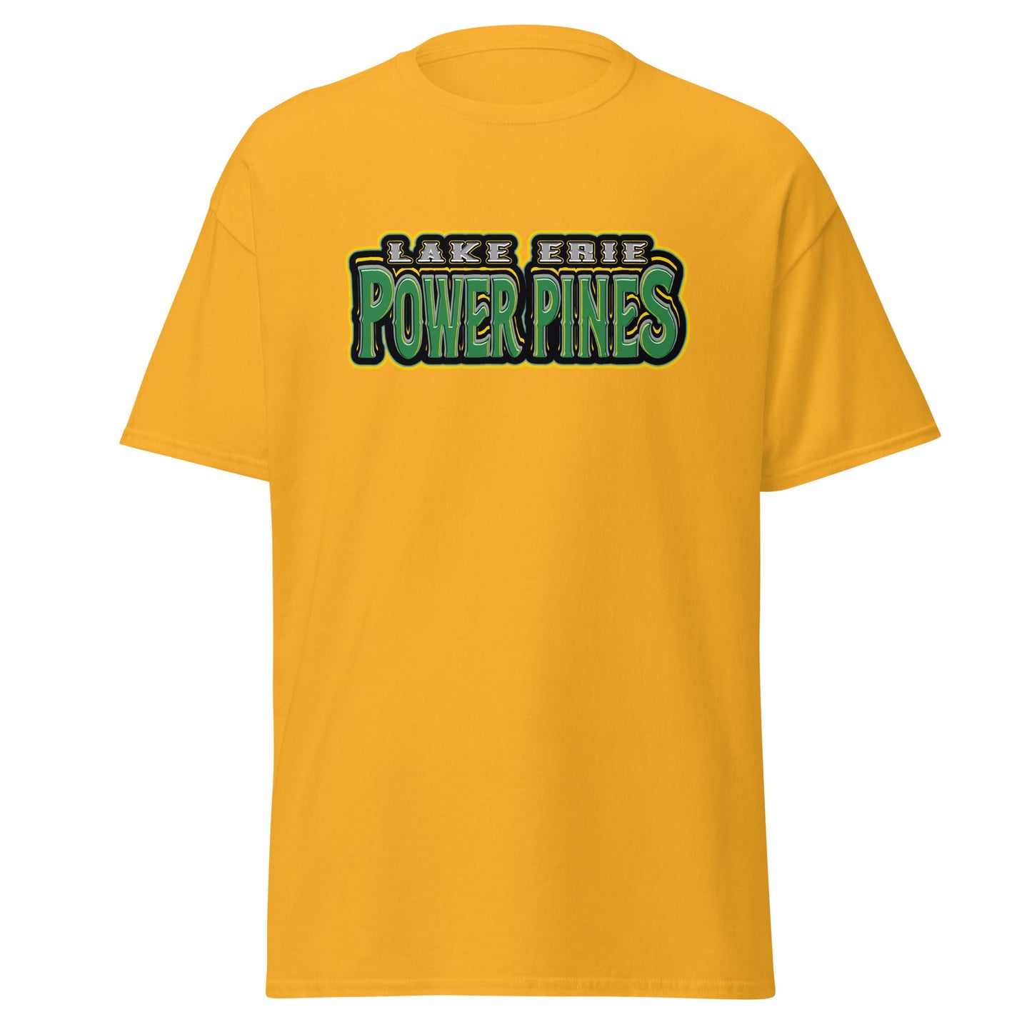Classic | T-Shirt | Lake Erie Power Pines | Script Logo
