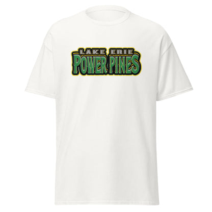 Classic | T-Shirt | Lake Erie Power Pines | Script Logo