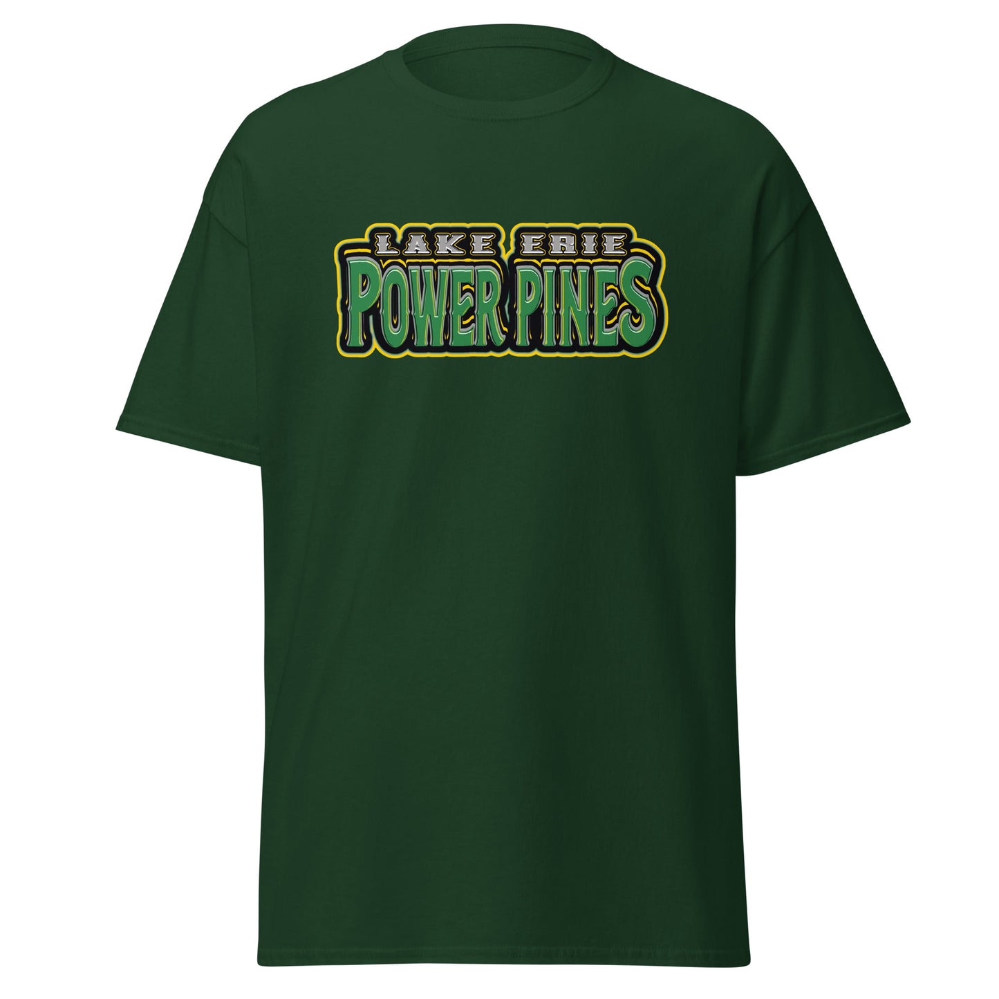 Classic | T-Shirt | Lake Erie Power Pines | Script Logo