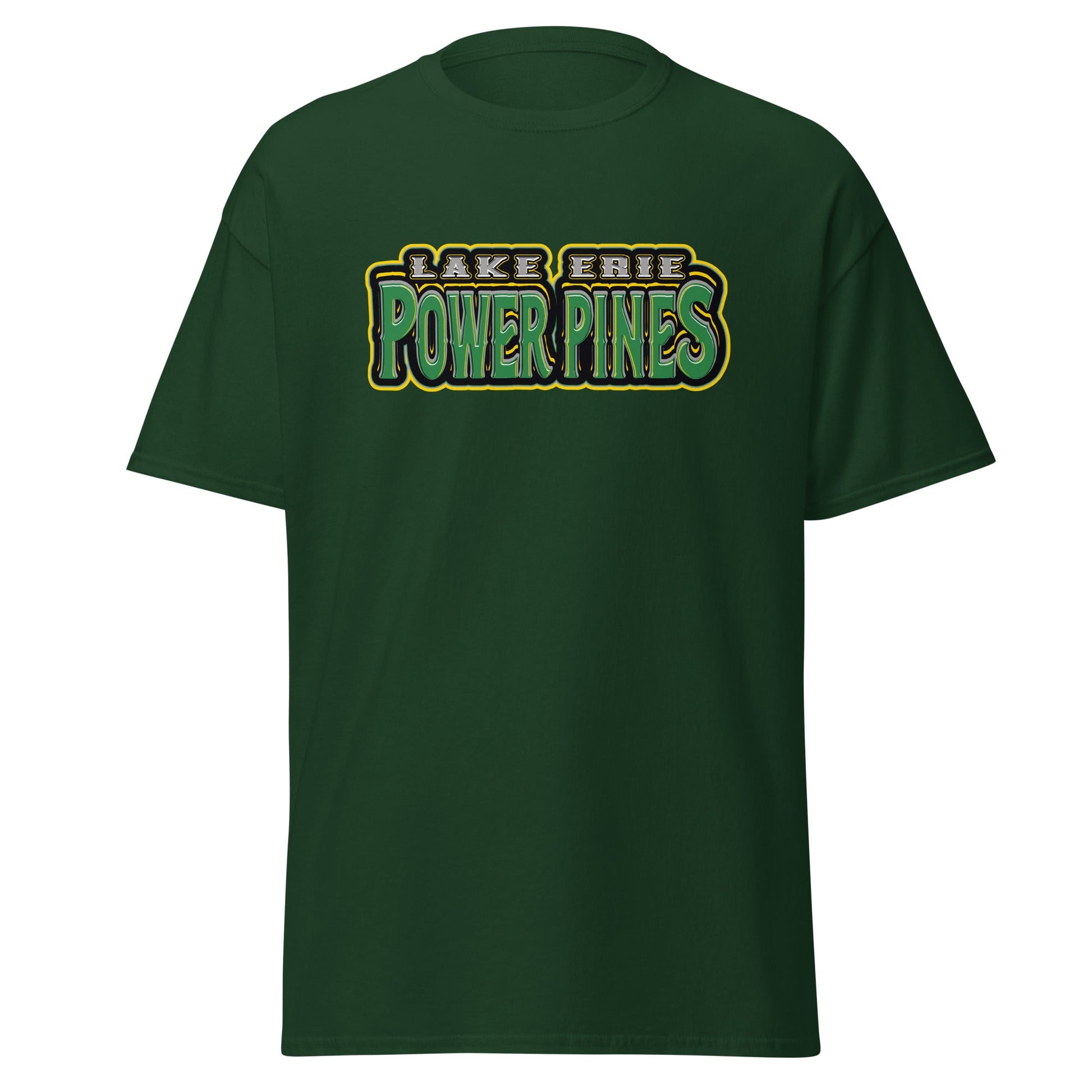 Classic | T-Shirt | Lake Erie Power Pines | Script Logo