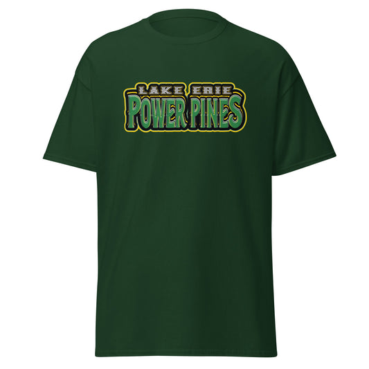 Classic | T-Shirt | Lake Erie Power Pines | Script Logo