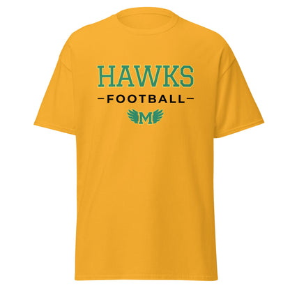 Classic | T-Shirt | Lake Minneola Hawks Football | Mark Logo