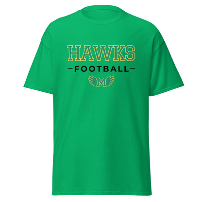 Classic | T-Shirt | Lake Minneola Hawks Football | Mark Logo