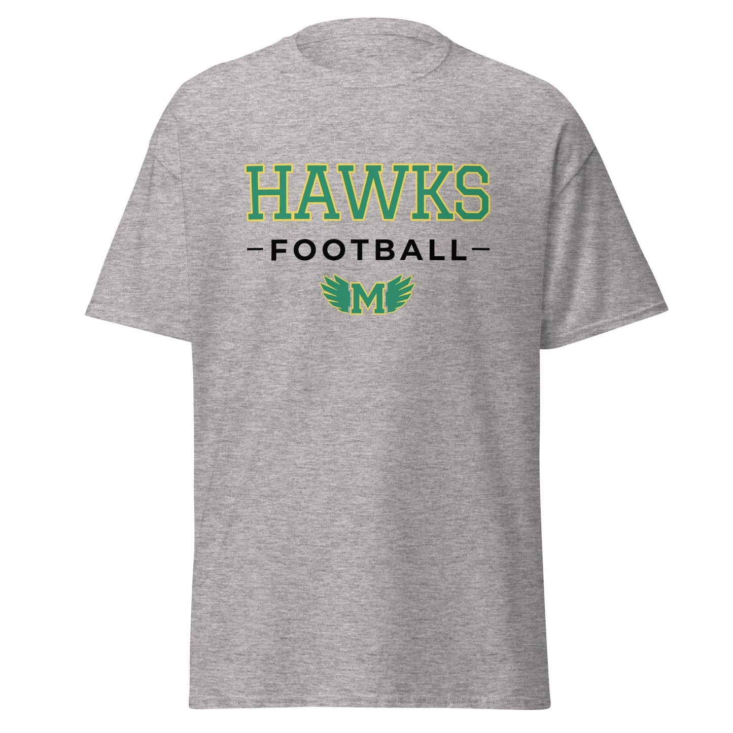 Classic | T-Shirt | Lake Minneola Hawks Football | Mark Logo