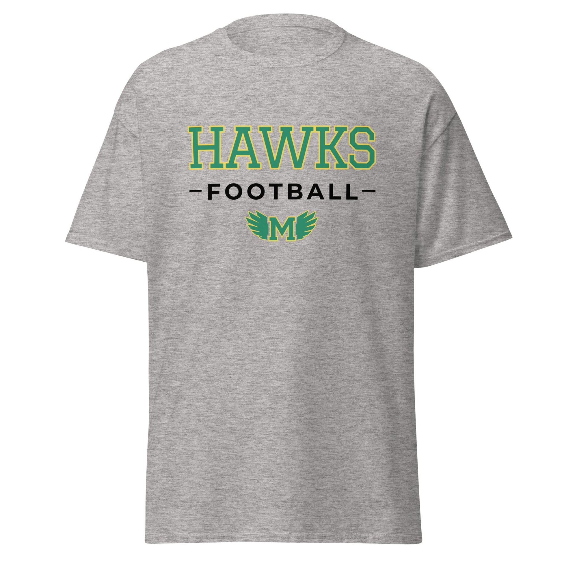Classic | T-Shirt | Lake Minneola Hawks Football | Mark Logo