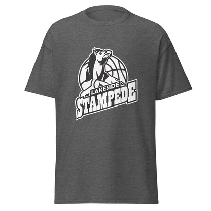 Classic | T-Shirt | Lakeside Stampede | Basketball Mascot Logo