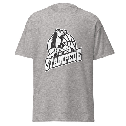 Classic | T-Shirt | Lakeside Stampede | Basketball Mascot Logo