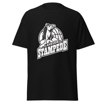 Classic | T-Shirt | Lakeside Stampede | Basketball Mascot Logo