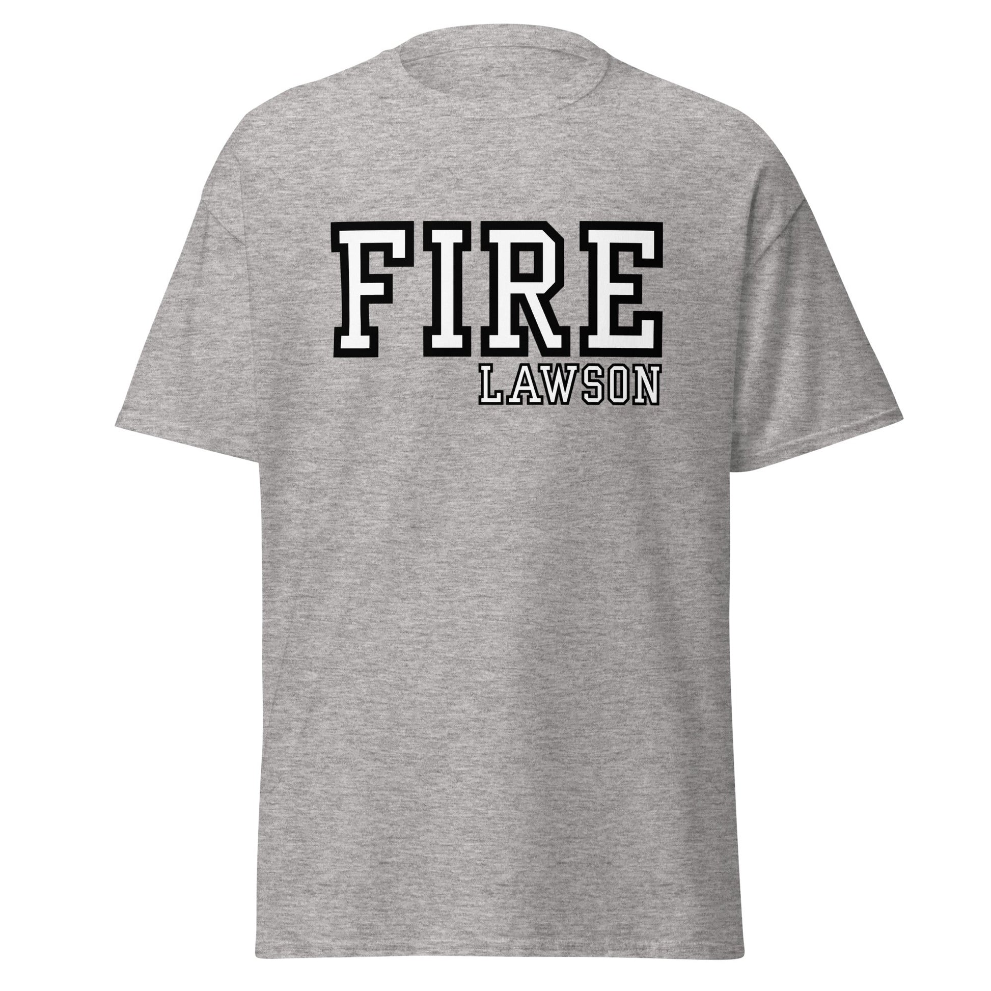 Classic | T-Shirt | Lawson Fire Department | Script Logo