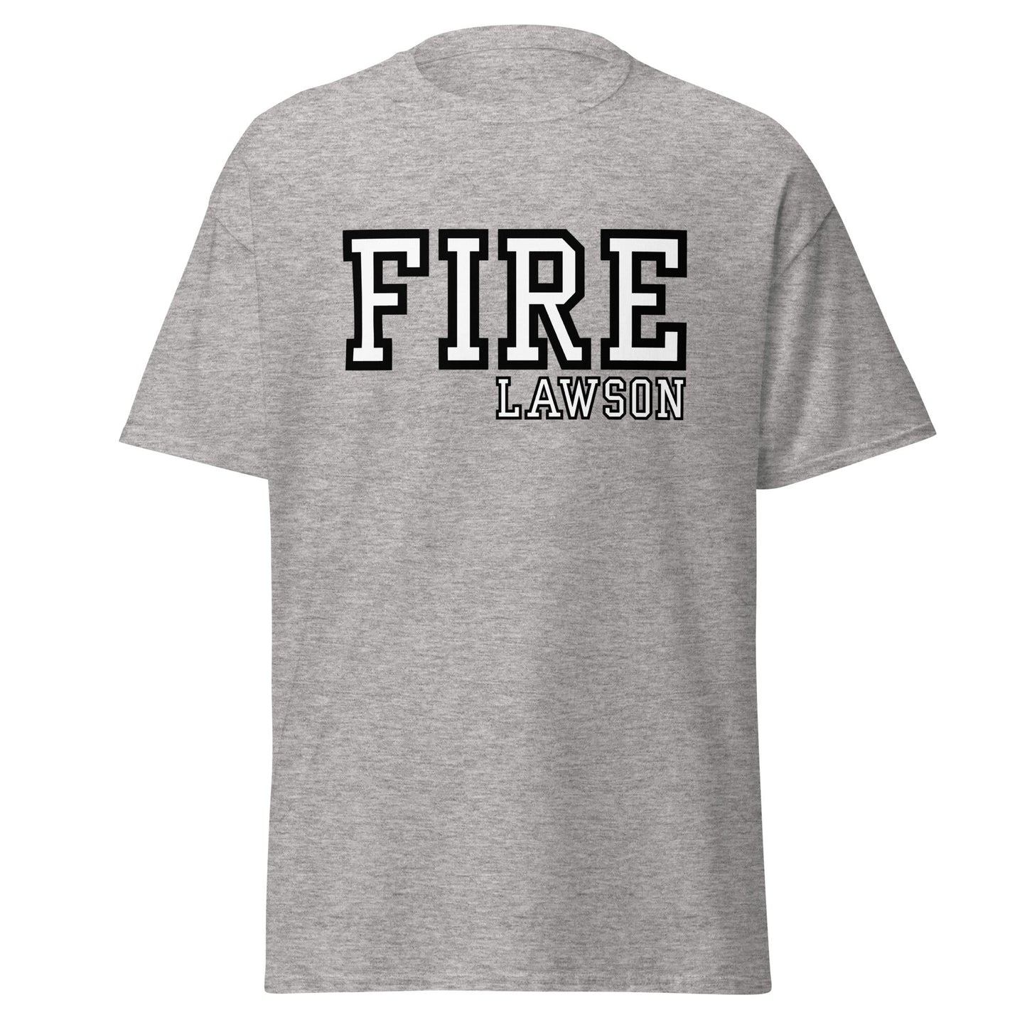 Classic | T-Shirt | Lawson Fire Department | Script Logo