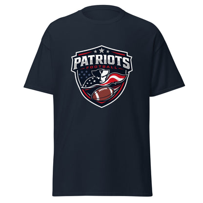 Classic | T-Shirt | LFMS Athletics | Patriots Football Logo