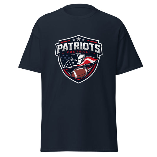 Classic | T-Shirt | LFMS Athletics | Patriots Football Logo