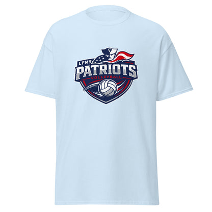 Classic | T-Shirt | LFMS Athletics | Patriots Volleyball Logo