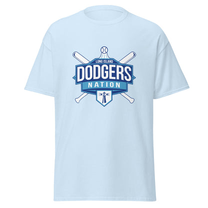 Classic | T-Shirt | LI Dodgers Nation | Varsity Crest Logo