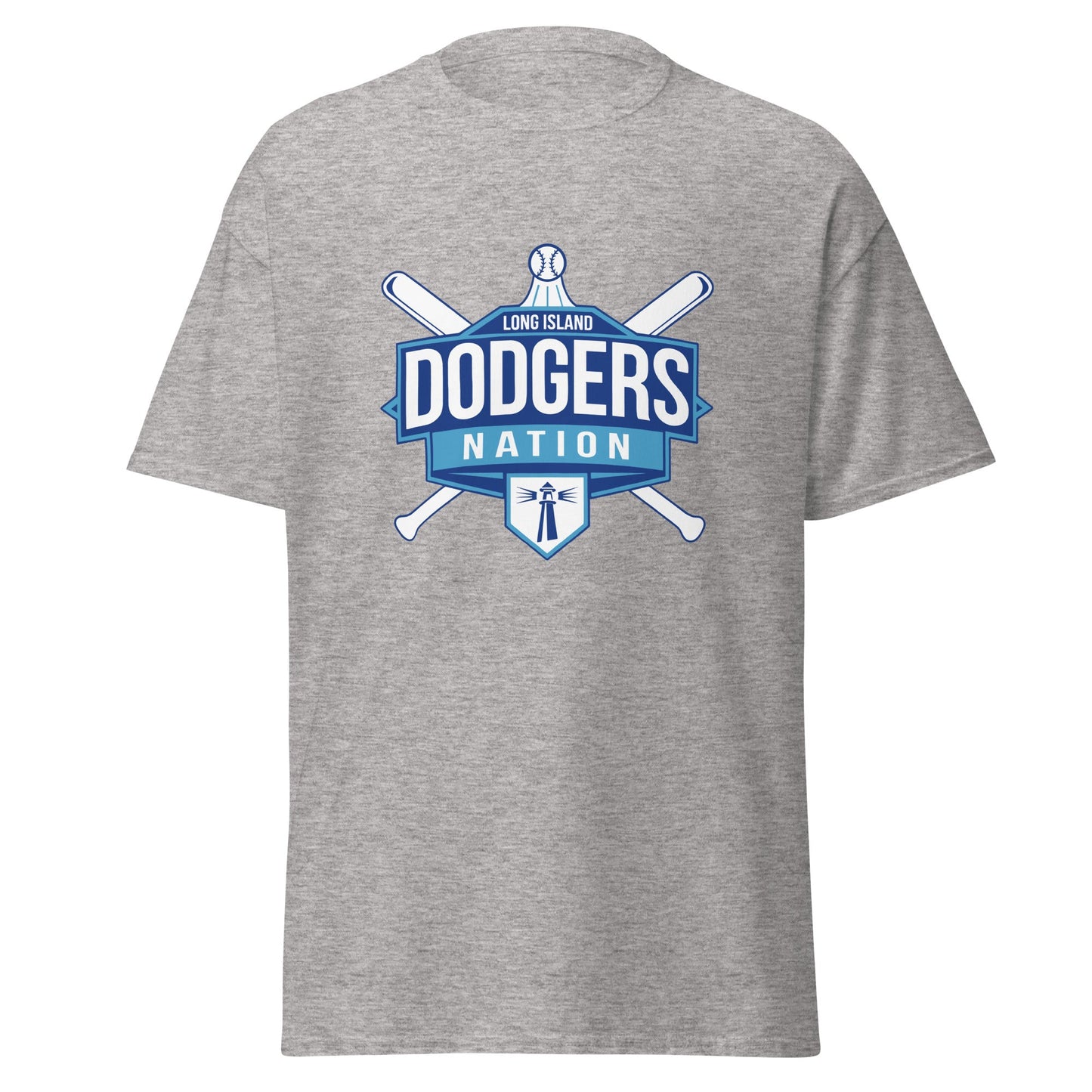 Classic | T-Shirt | LI Dodgers Nation | Varsity Crest Logo