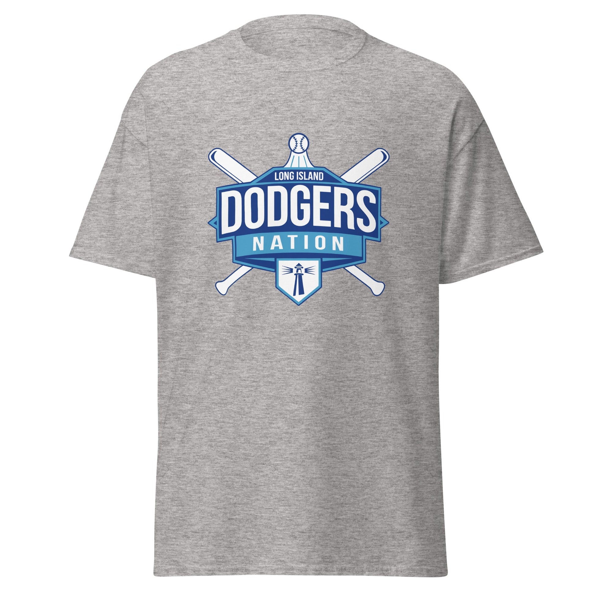 Classic | T-Shirt | LI Dodgers Nation | Varsity Crest Logo