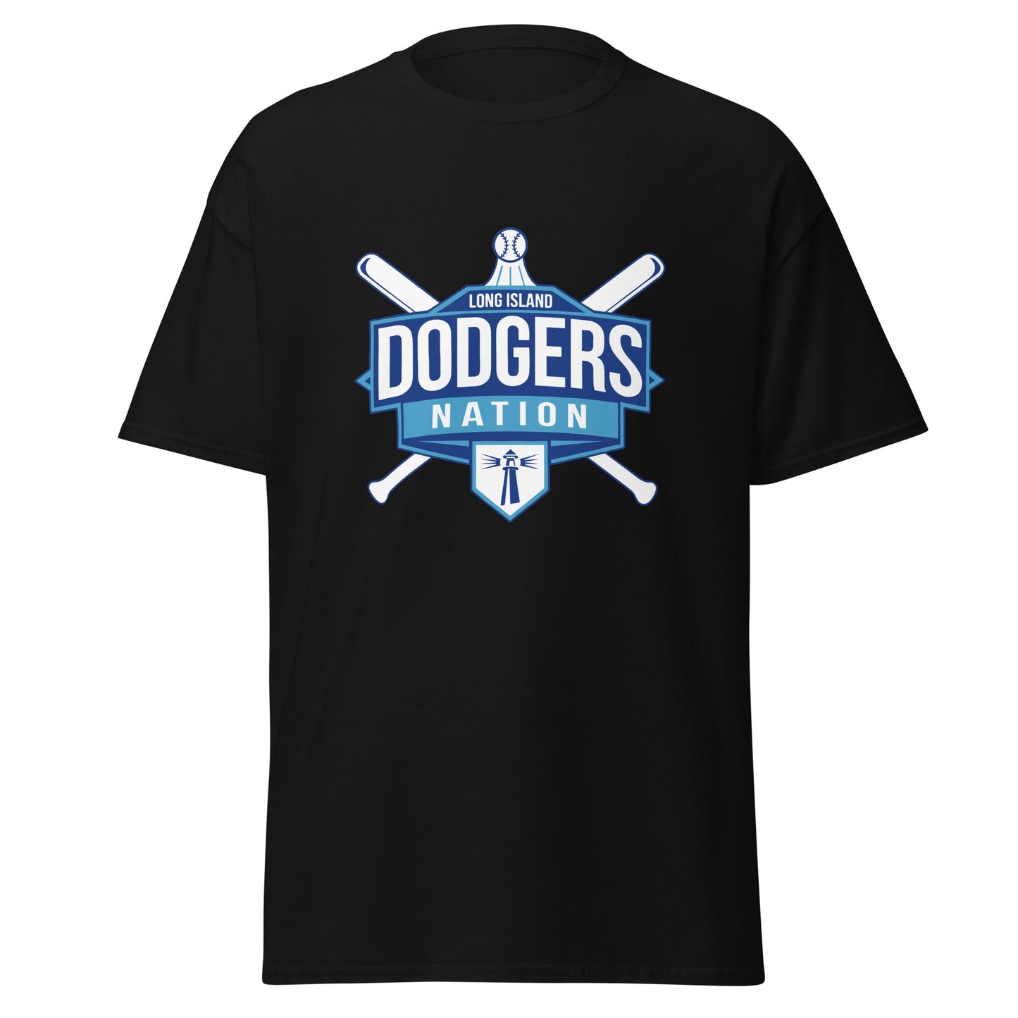 Classic | T-Shirt | LI Dodgers Nation | Varsity Crest Logo