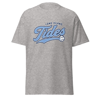 Classic | T-Shirt | Long Island Tides Baseball | Athletics Logo
