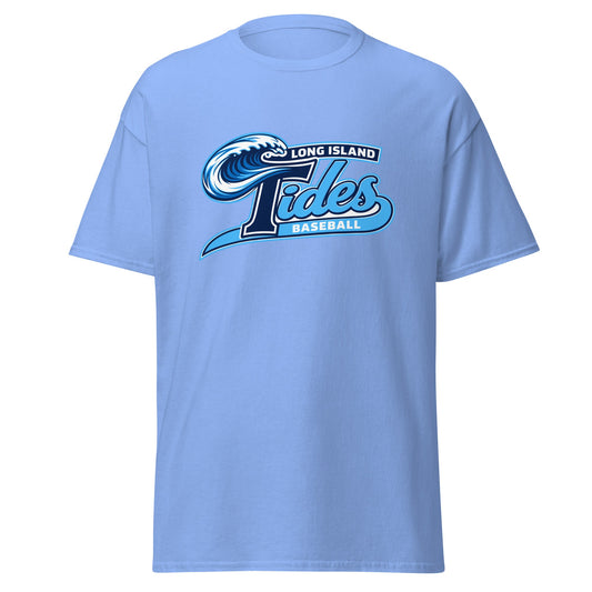 Classic | T-Shirt | Long Island Tides Baseball | Ironclad Tides Logo