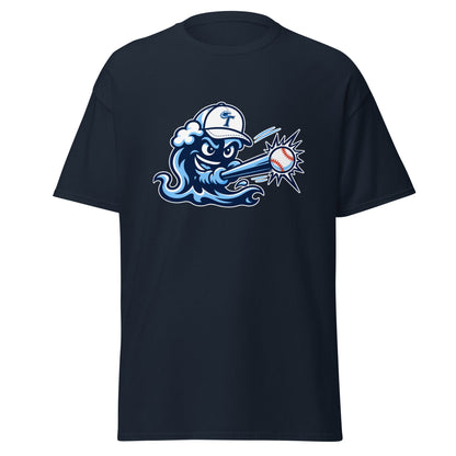 Classic | T-Shirt | Long Island Tides Baseball | Mascot Logo