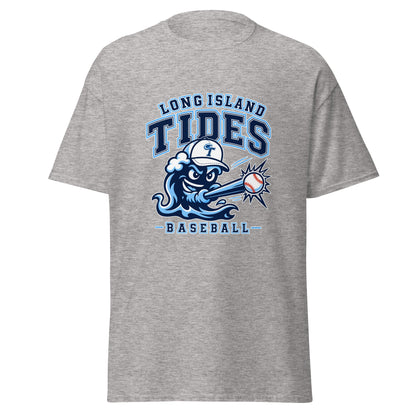 Classic | T-Shirt | Long Island Tides Baseball | Valor Logo