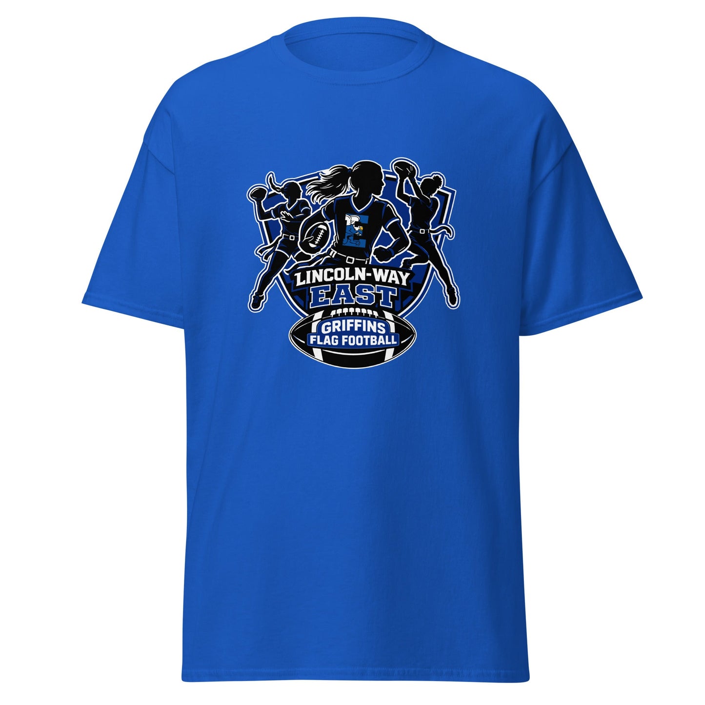 Classic | T-Shirt | LWE Flag Football | Athletics Logo