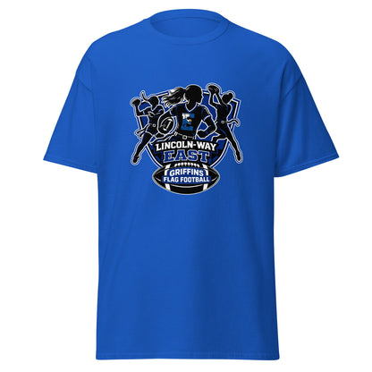 Classic | T-Shirt | LWE Flag Football | Athletics Logo