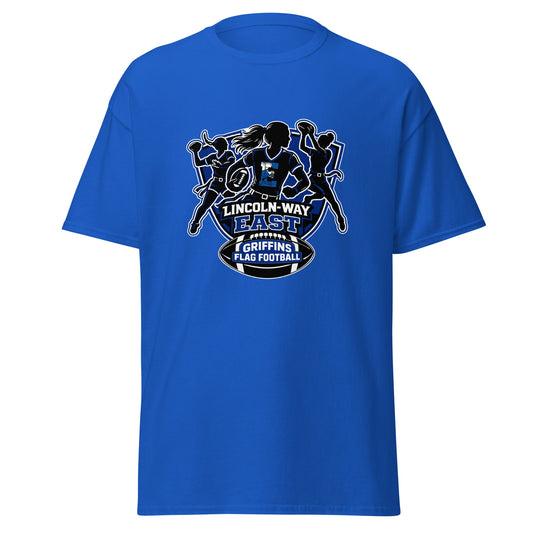 Classic | T-Shirt | LWE Flag Football | Athletics Logo