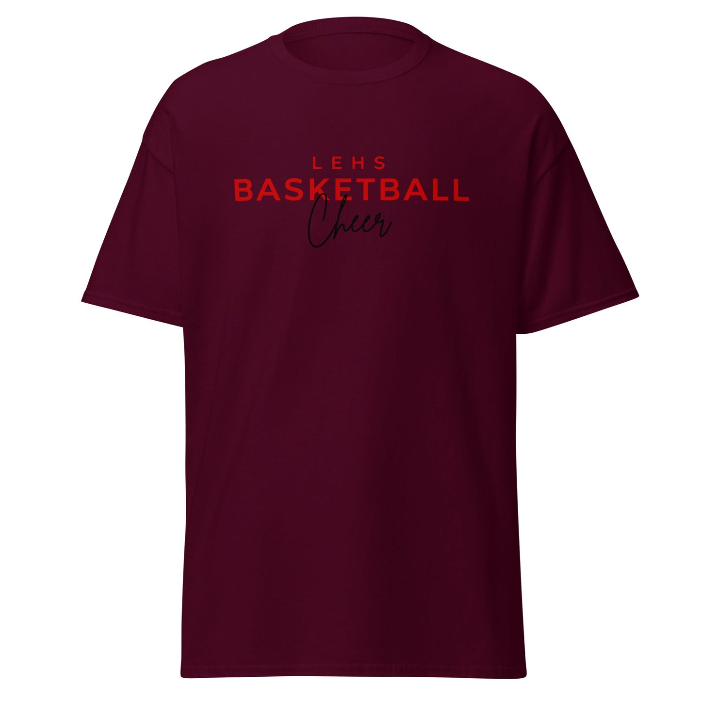 Classic | T-Shirt | Lynn English Cheerleading | Bulldogs Basketball Logo