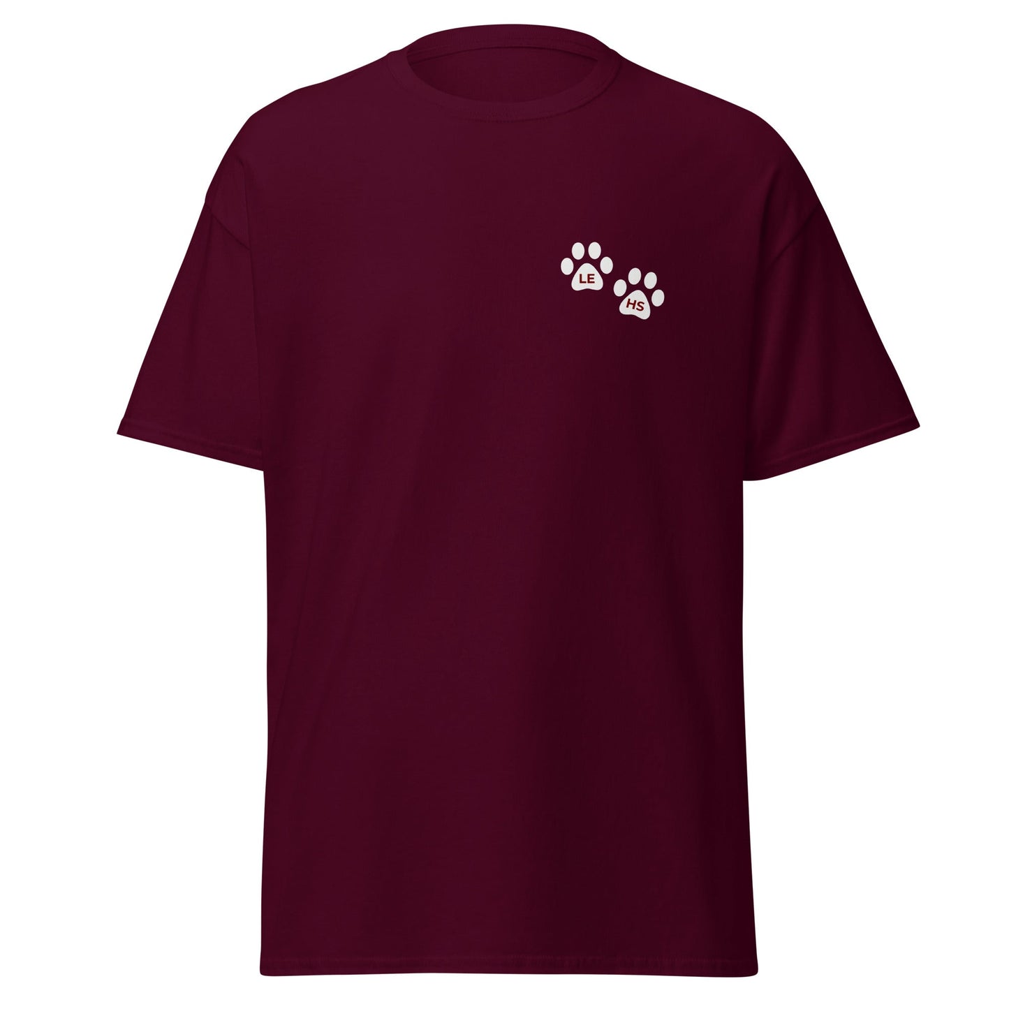 Classic | T-Shirt | Lynn English Cheerleading | Paws Logo