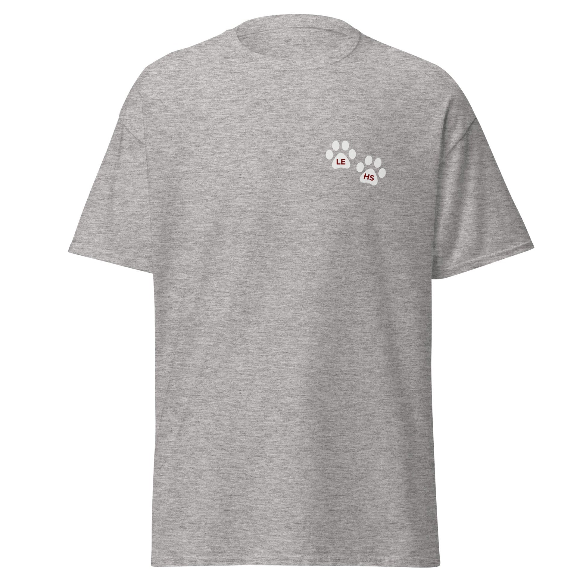 Classic | T-Shirt | Lynn English Cheerleading | Paws Logo