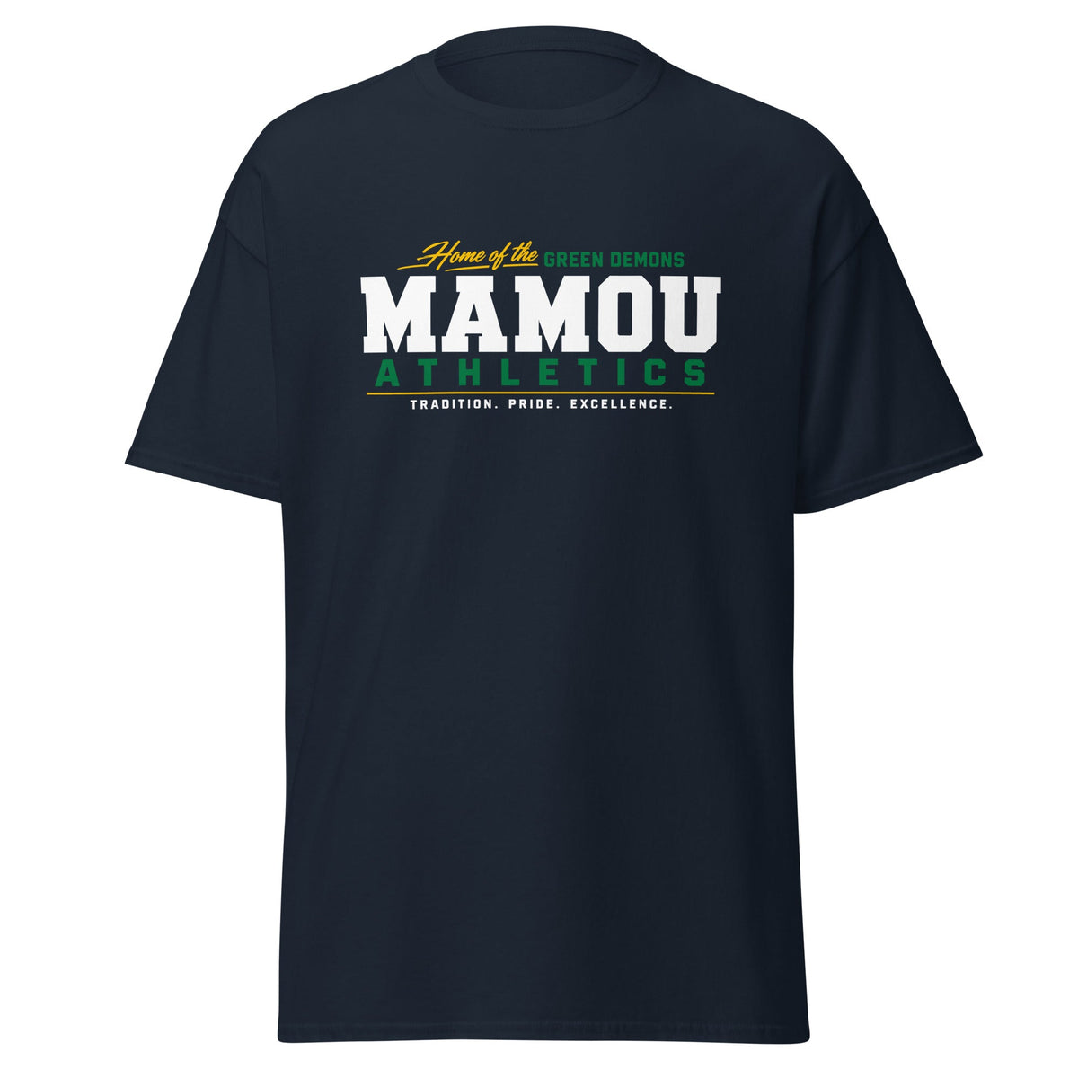 Classic | T-Shirt | Mamou High School | Modern Script Logo