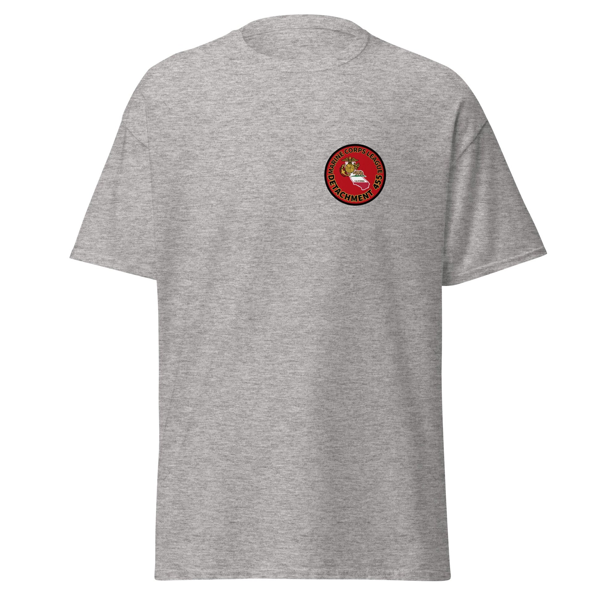 Classic | T-Shirt | Marine Corps League kings County Det 455 | Badge Logo