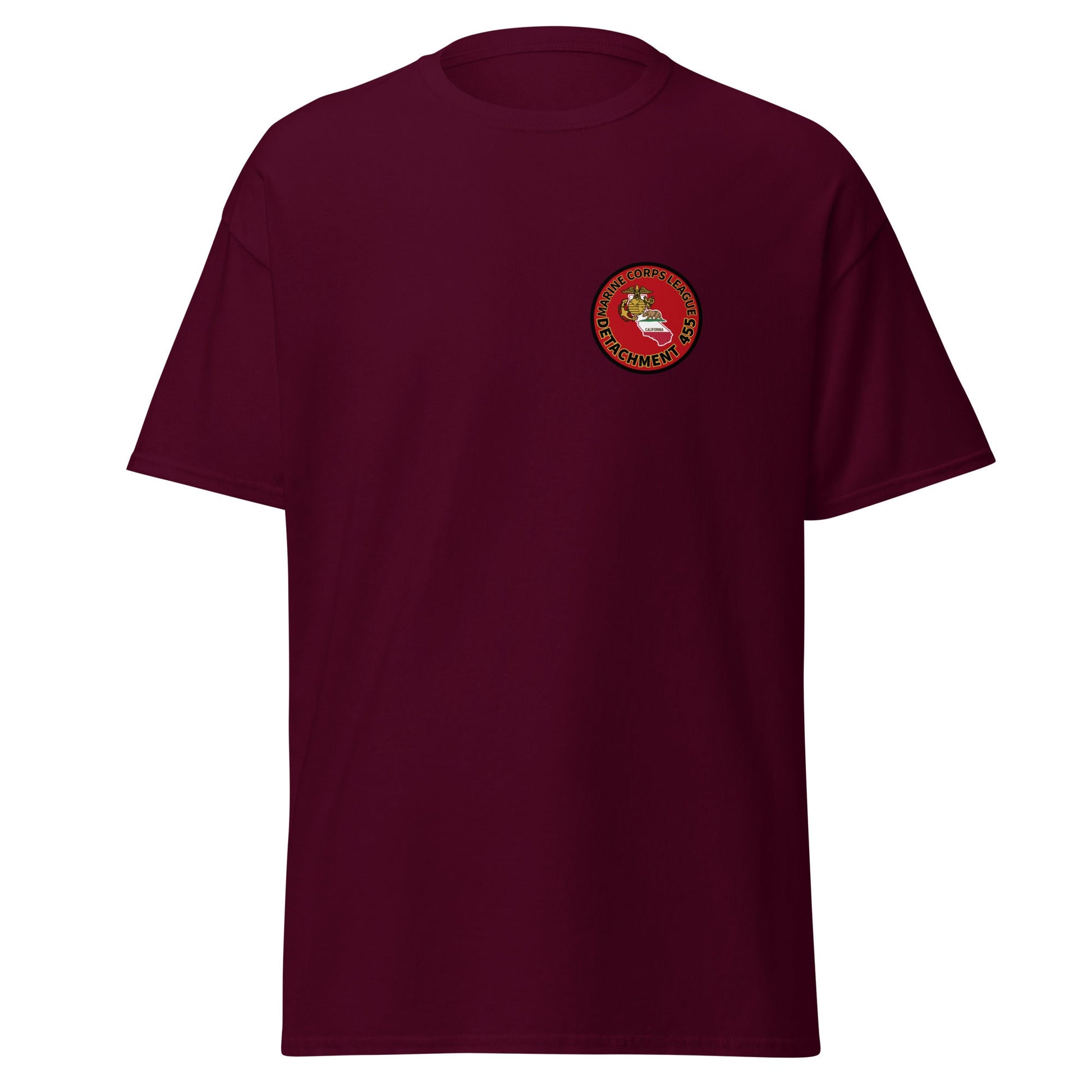 Classic | T-Shirt | Marine Corps League kings County Det 455 | Badge Logo