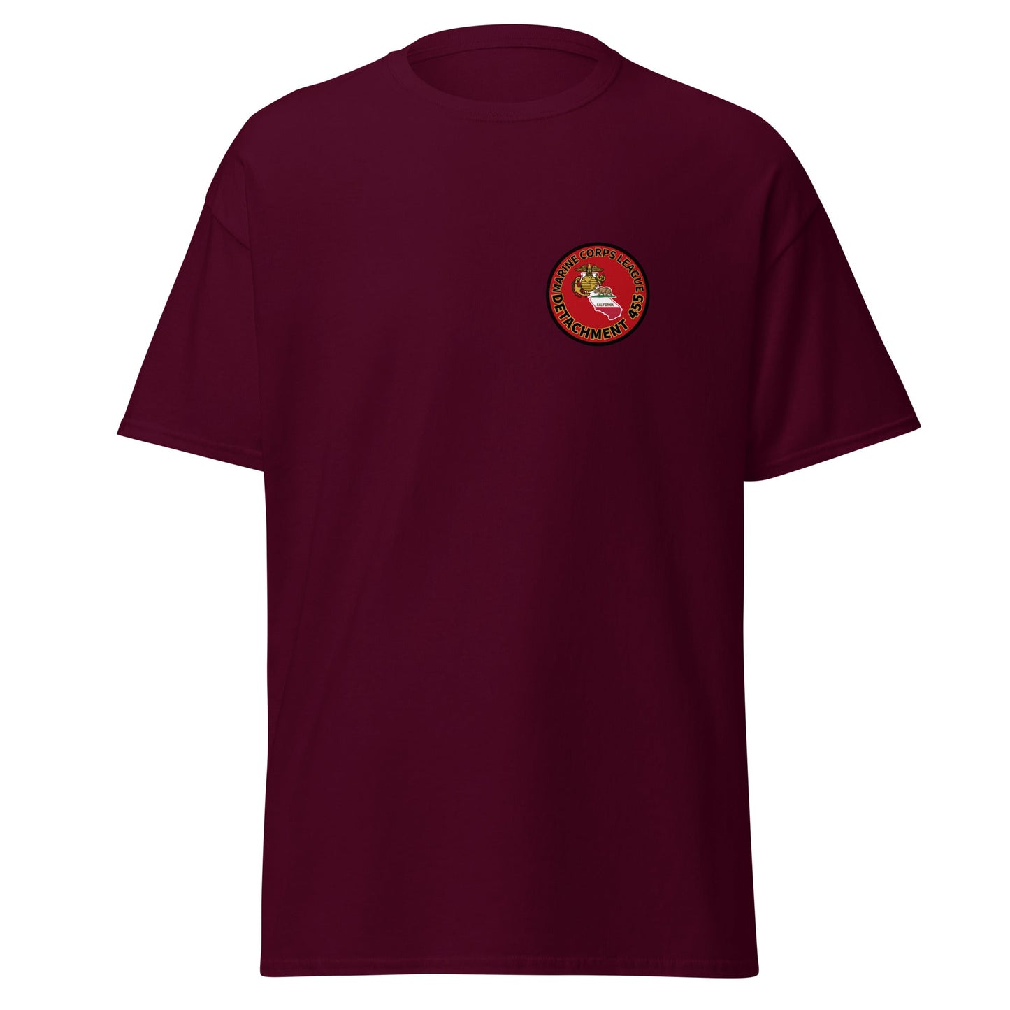 Classic | T-Shirt | Marine Corps League kings County Det 455 | Badge Logo