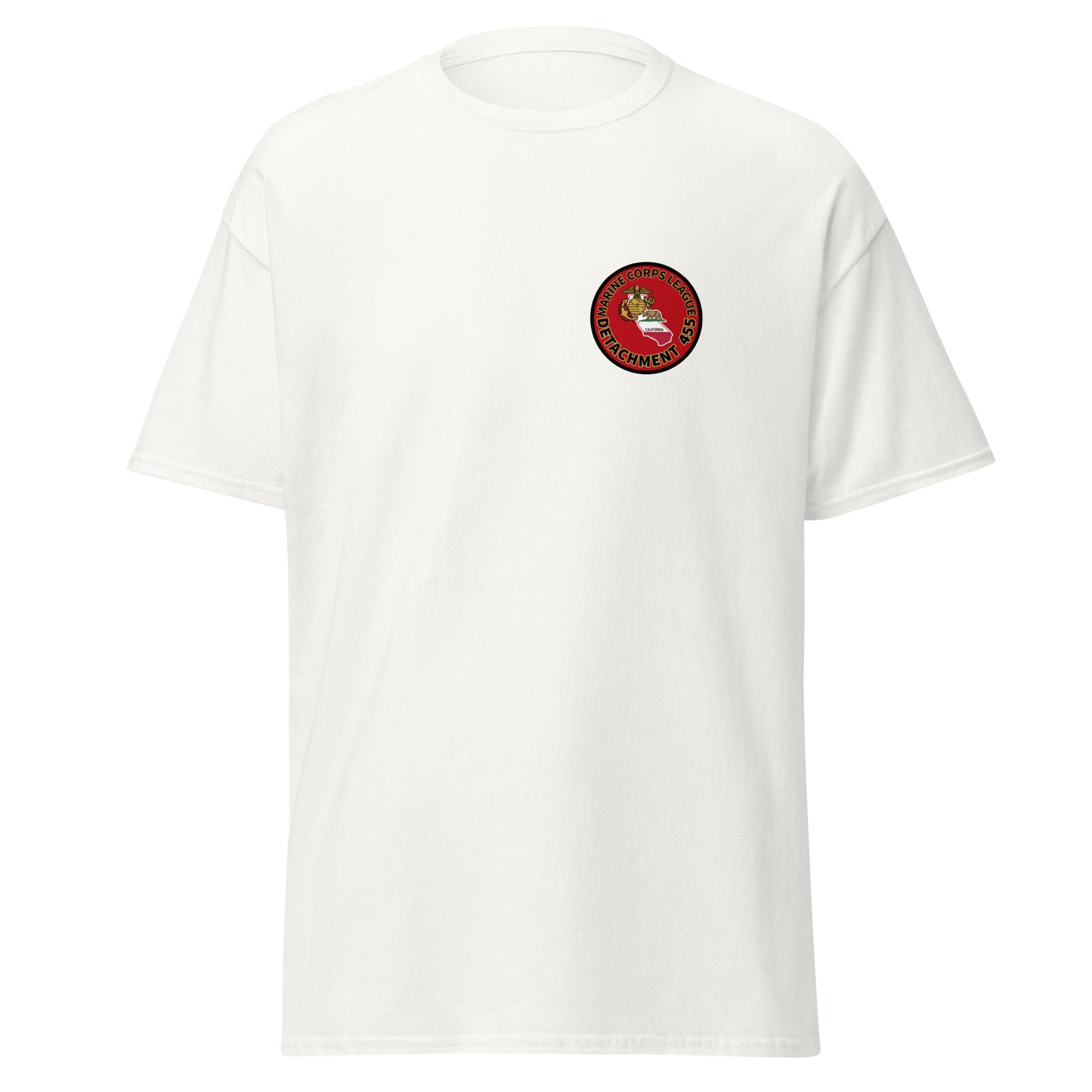 Classic | T-Shirt | Marine Corps League kings County Det 455 | Badge Logo