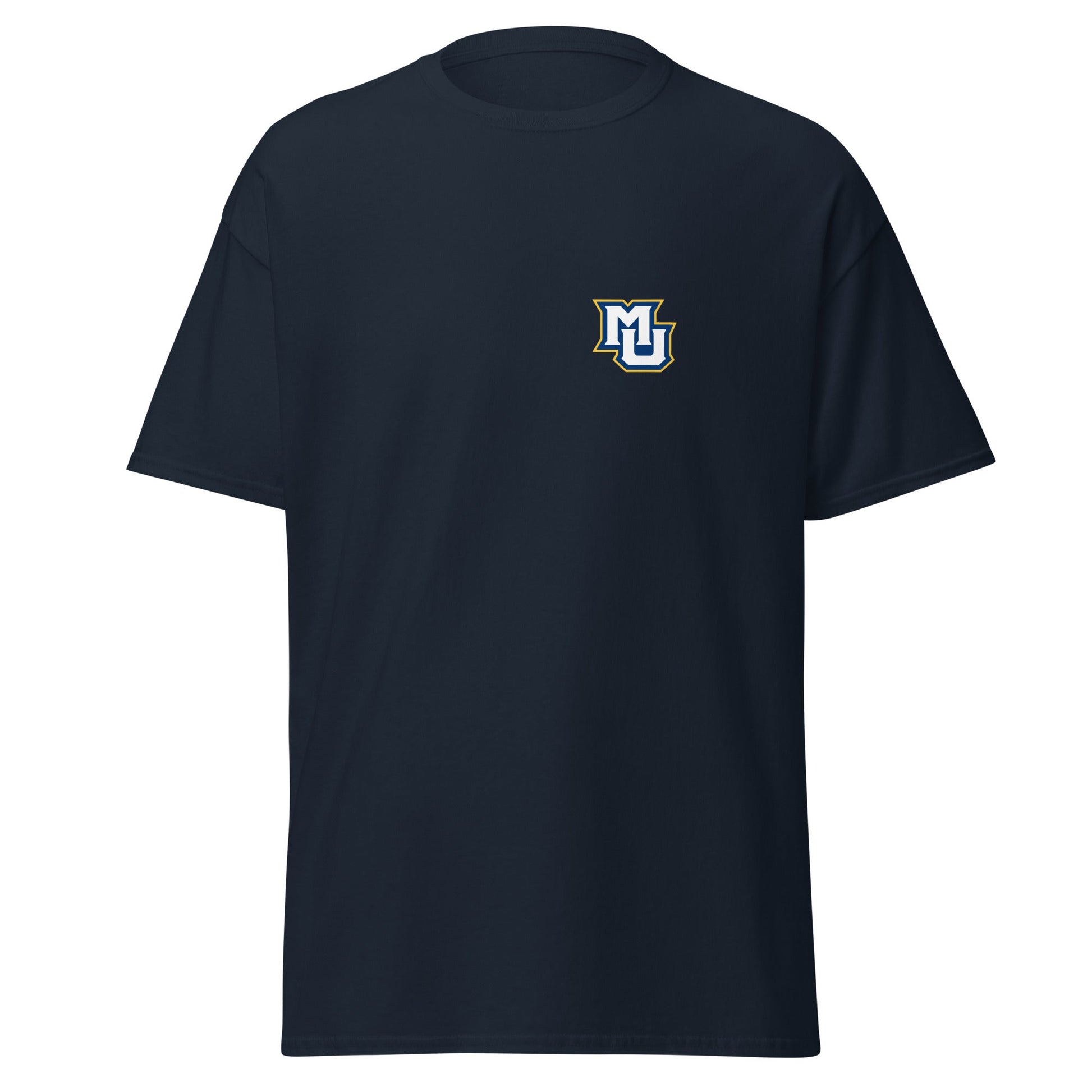 Classic | T-Shirt | Marquette University Women's Hockey | MU Mark Backprint Logo