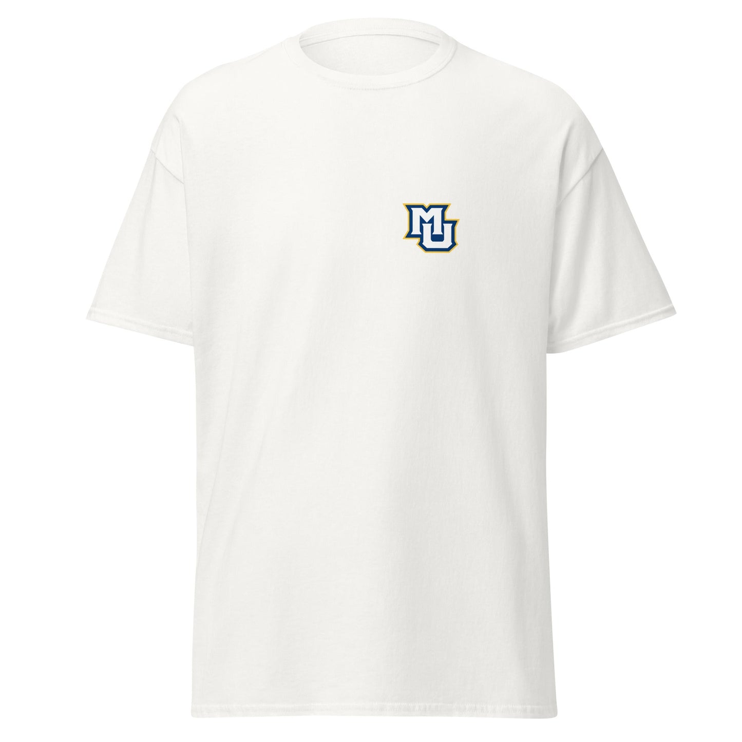 Classic | T-Shirt | Marquette University Women's Hockey | MU Mark Backprint Logo