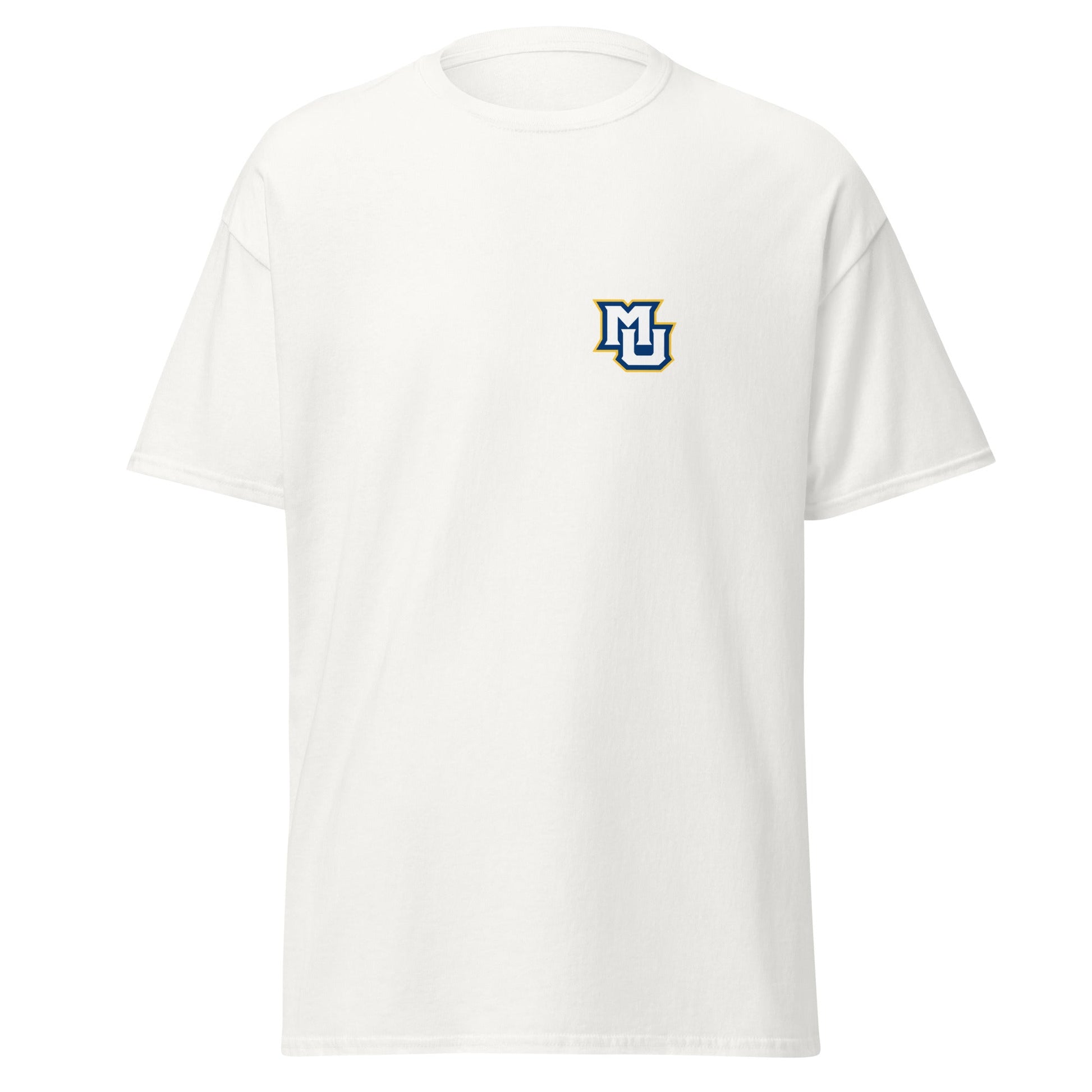 Classic | T-Shirt | Marquette University Women's Hockey | MU Mark Backprint Logo
