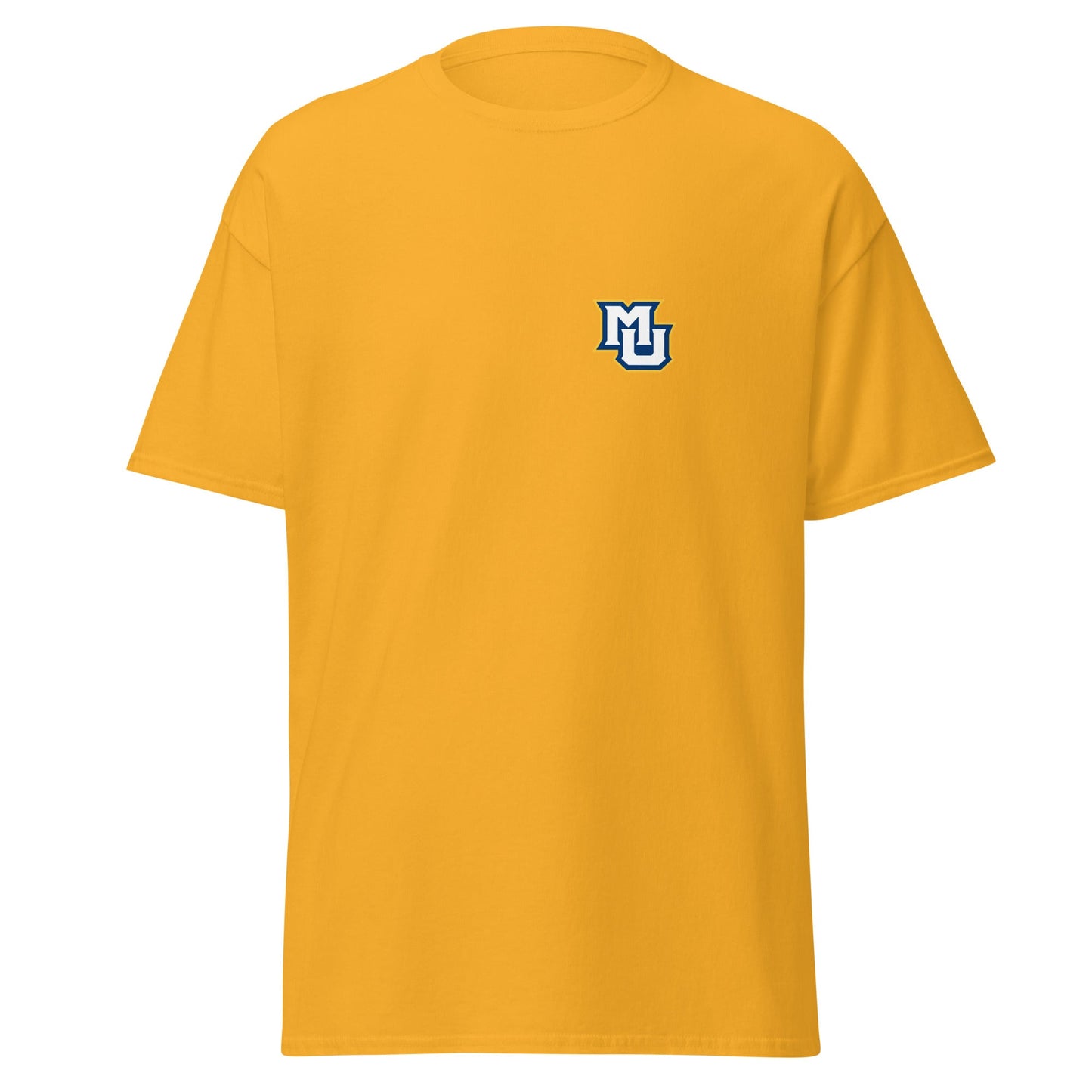 Classic | T-Shirt | Marquette University Women's Hockey | MU Mark Backprint Logo