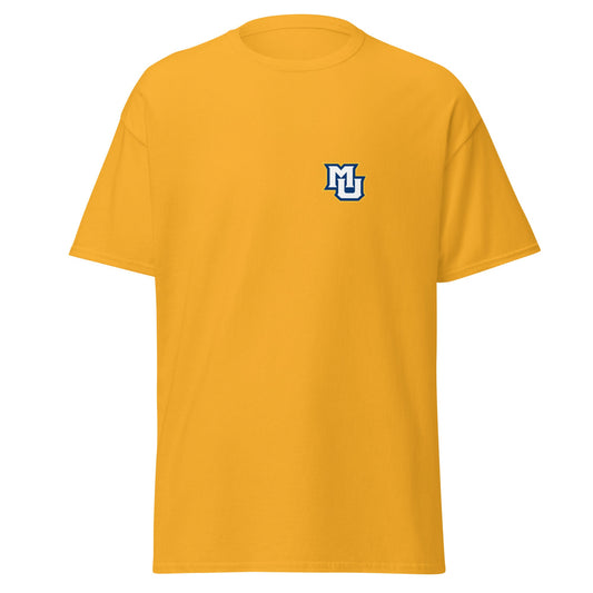 Classic | T-Shirt | Marquette University Women's Hockey | MU Mark Backprint Logo
