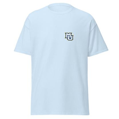 Classic | T-Shirt | Marquette University Women's Hockey | MU Mark Backprint Logo