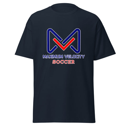 Classic | T-Shirt | Maximum Velocity Youth Sports | Crest Logo