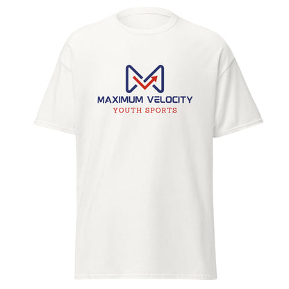Classic | T-Shirt | Maximum Velocity Youth Sports | Emblem Logo
