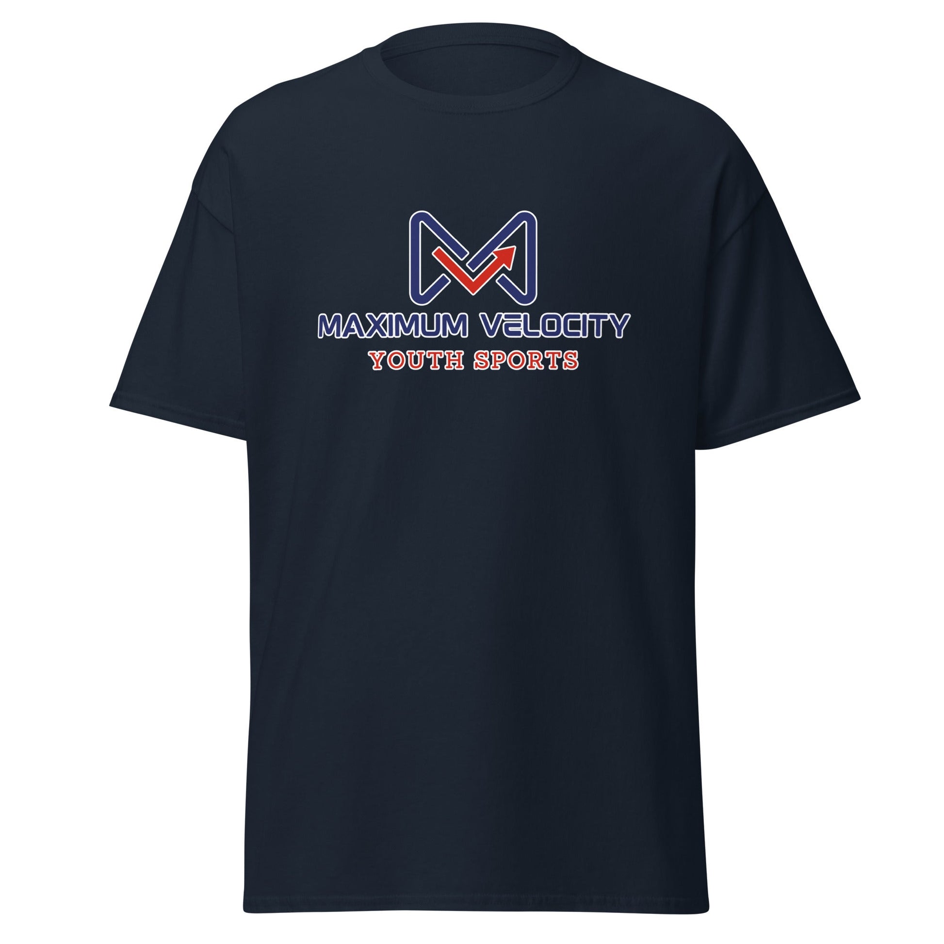 Classic | T-Shirt | Maximum Velocity Youth Sports | Emblem Logo