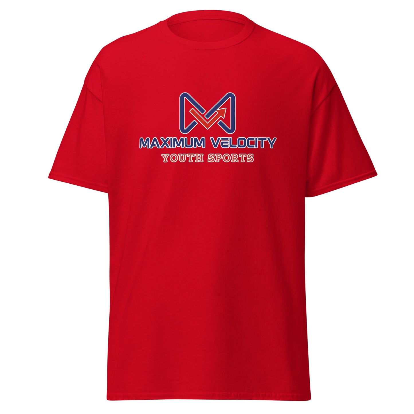 Classic | T-Shirt | Maximum Velocity Youth Sports | Emblem Logo